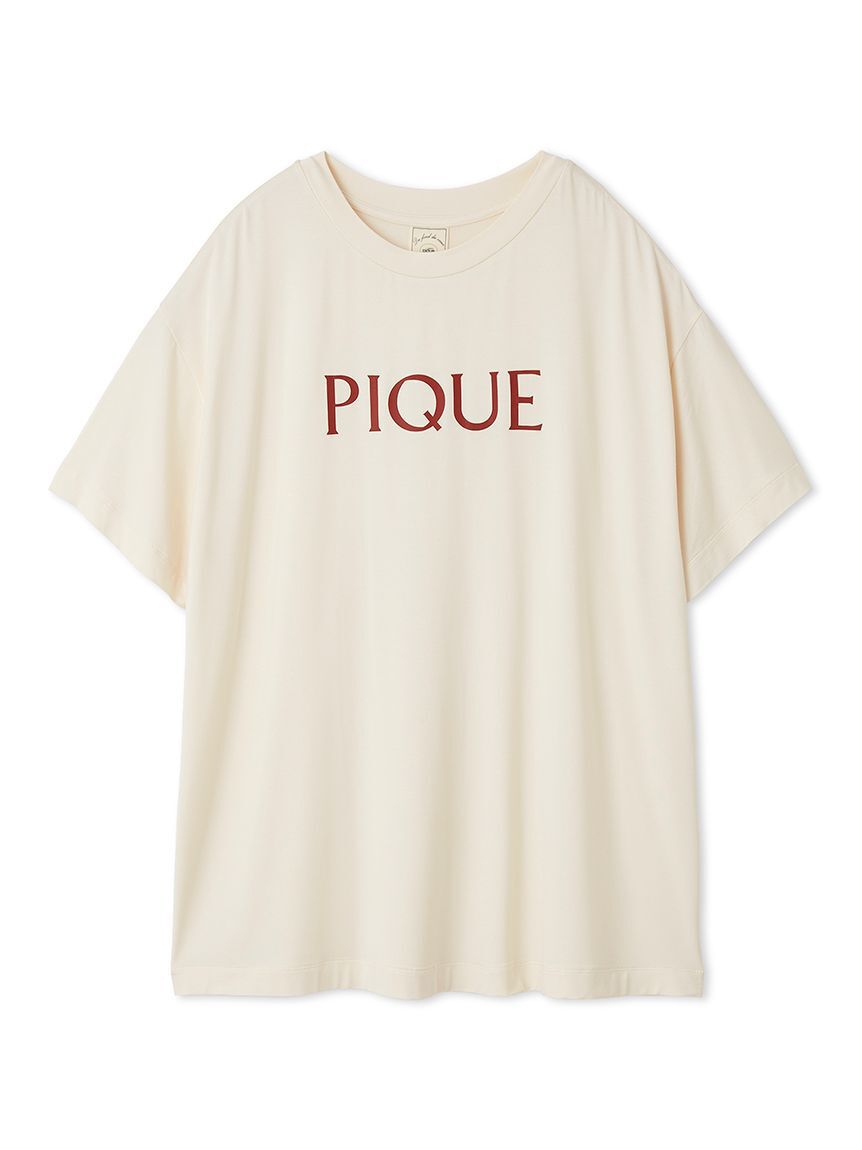 gelato pique「【接触冷感】カラーレーヨンロゴTシャツ」|ルームウェア|IVR