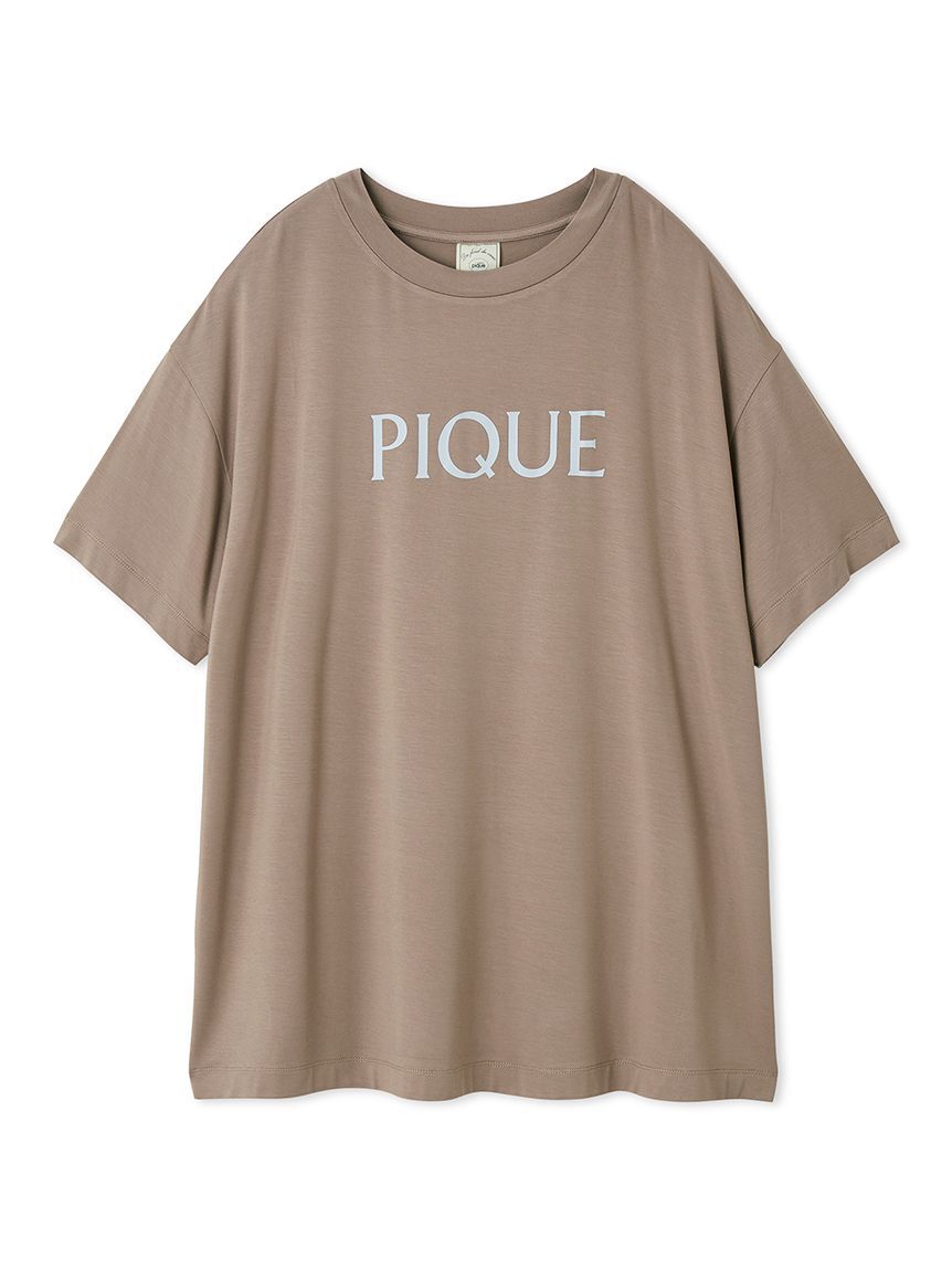 gelato pique「【接触冷感】カラーレーヨンロゴTシャツ」|ルームウェア|