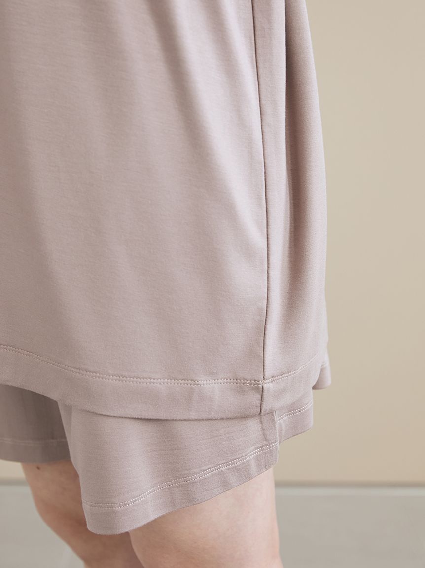 gelato pique「【接触冷感】カラーレーヨンロゴTシャツ」|ルームウェア|