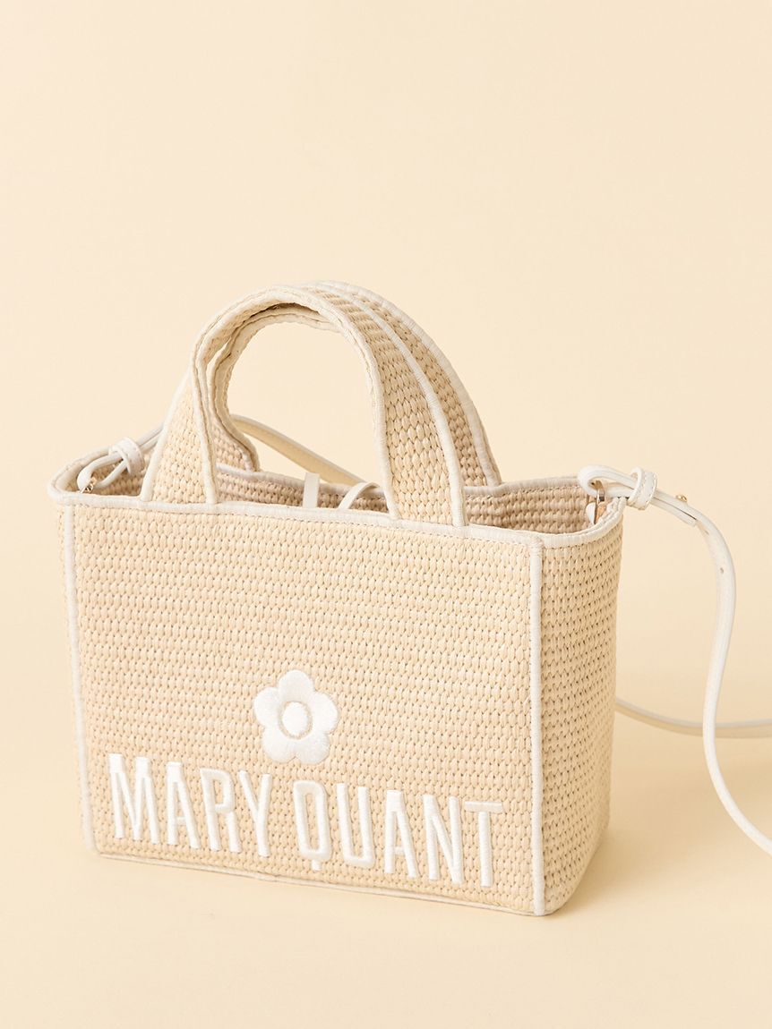 LILY BROWN「【限定カラー】【LILY BROWN&times;MARY QUANT】ジュートロゴトート」|トートバッグ|