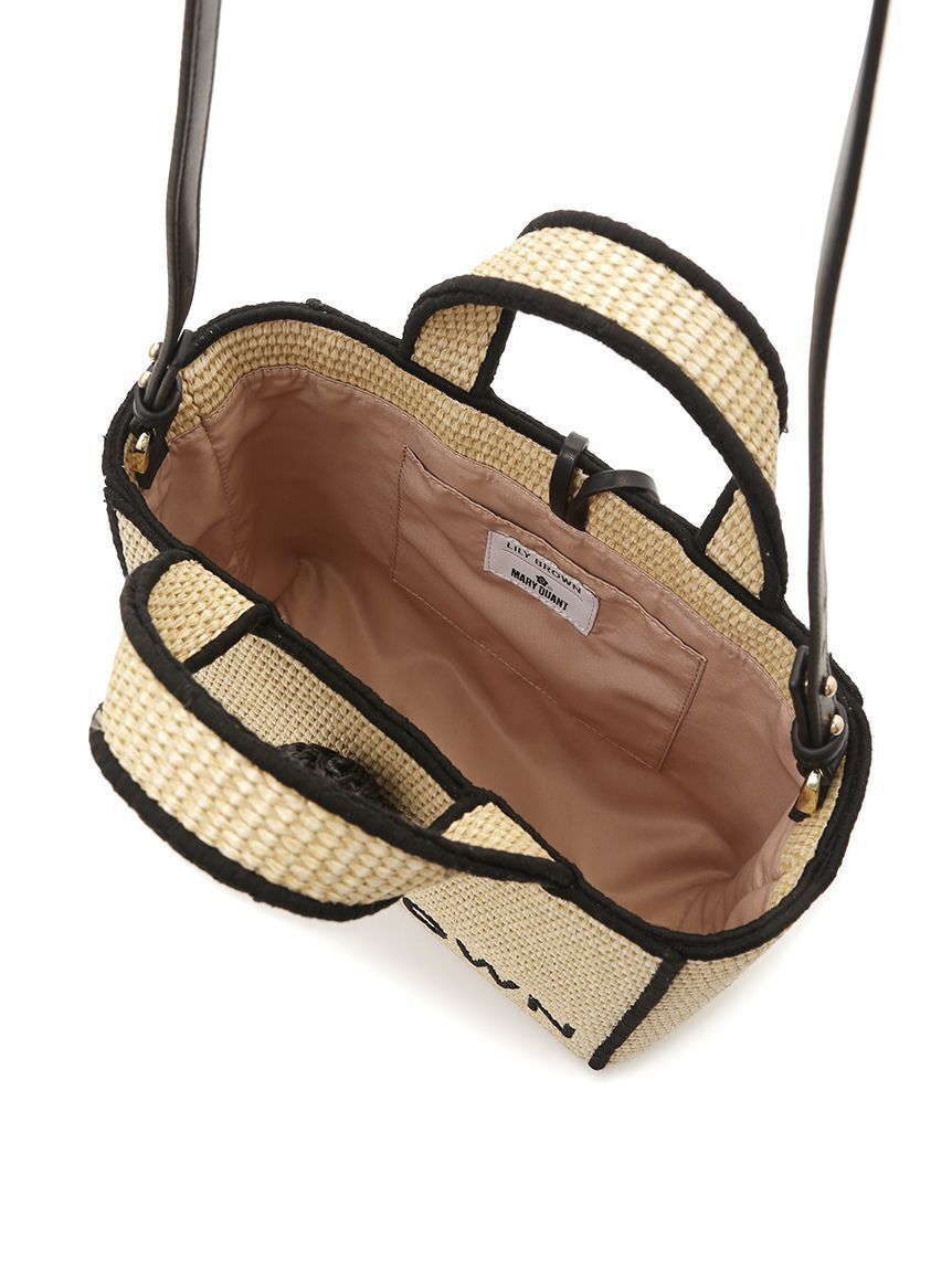 LILY BROWN「【限定カラー】【LILY BROWN&times;MARY QUANT】ジュートロゴトート」|トートバッグ|