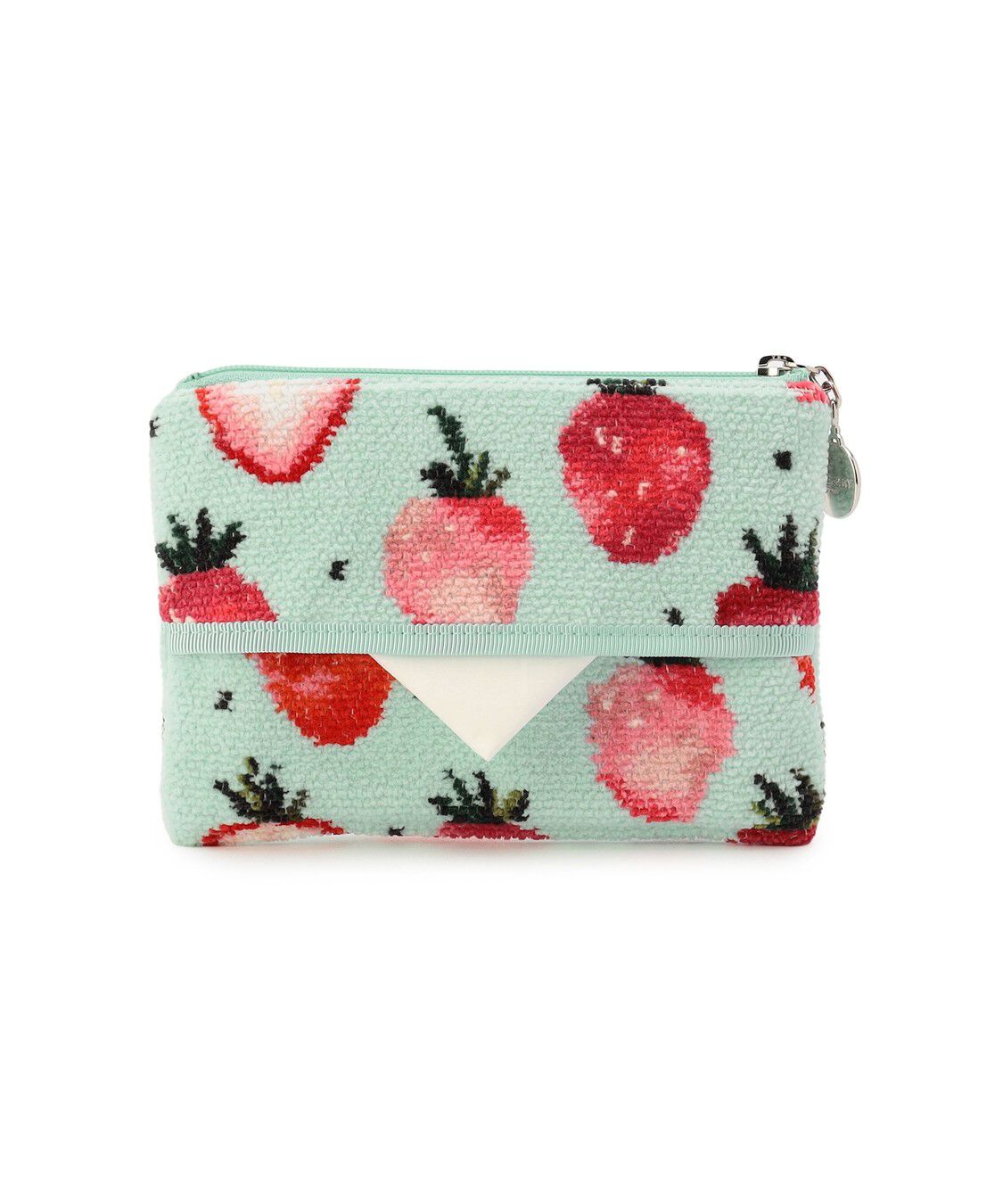 LOVERARY BY FEILER「ストロベリードット　ティッシュポーチ　L/STD-260090」|ポーチ|