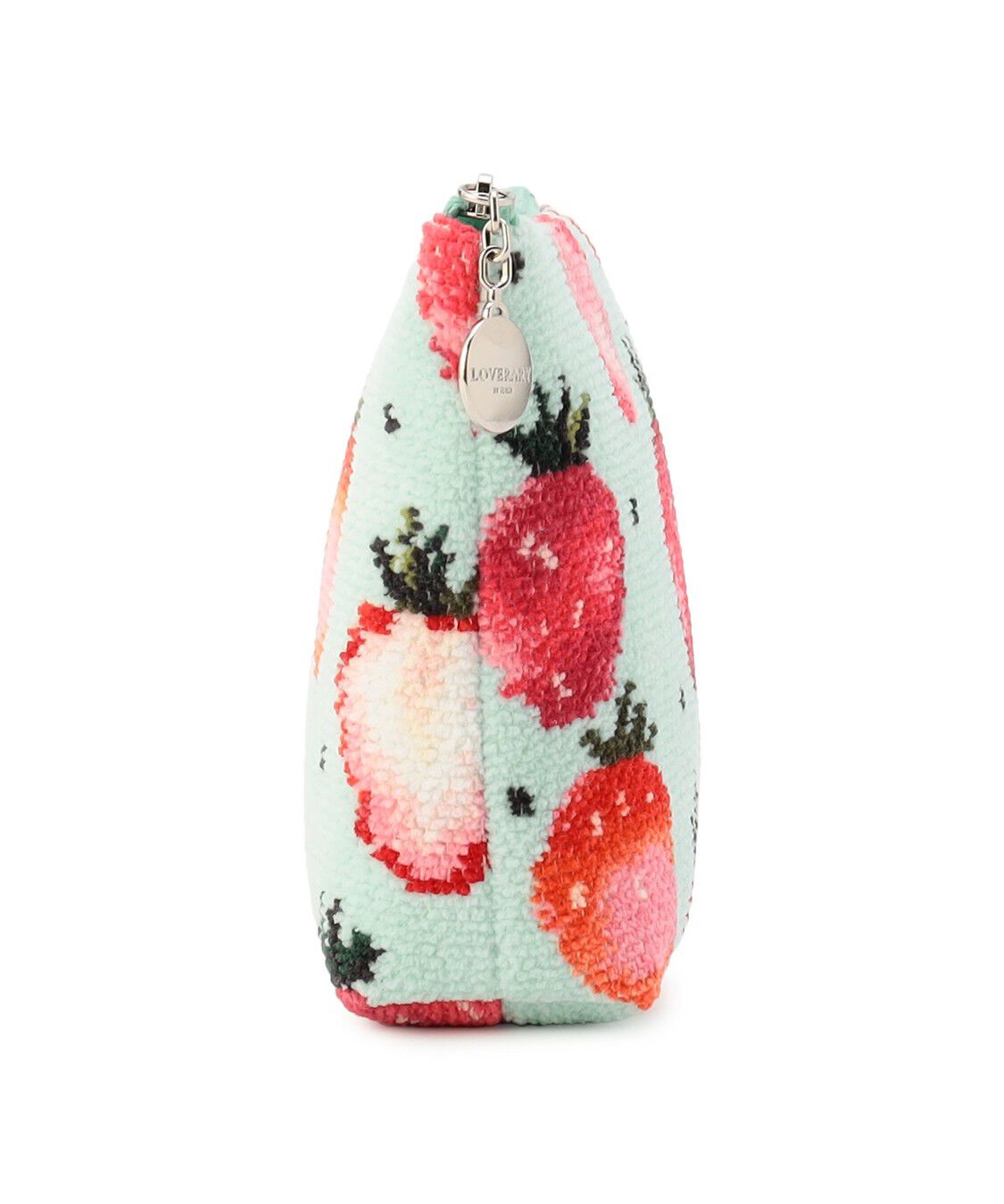 LOVERARY BY FEILER「ストロベリードット　舟型ポーチM　L/STD-260091」|ポーチ|
