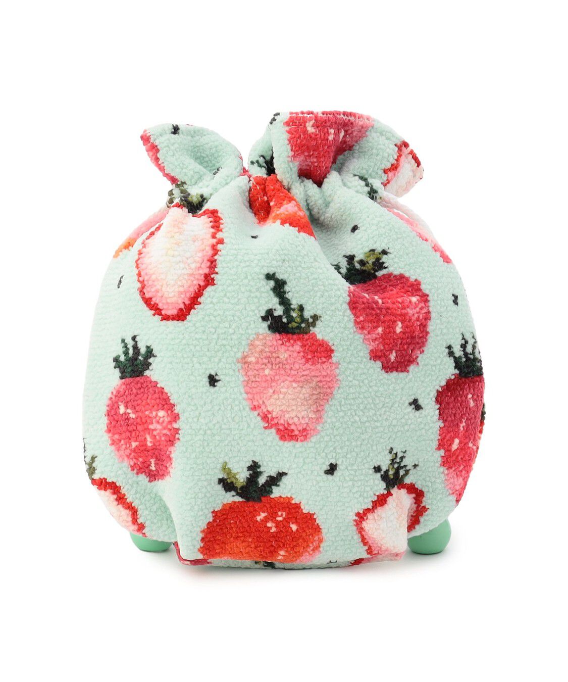 LOVERARY BY FEILER「ストロベリードット　巾着　L/STD-260092」|ポーチ|