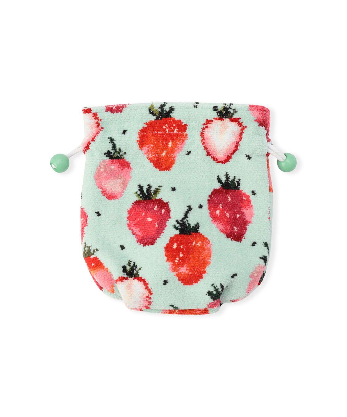 LOVERARY BY FEILER「ストロベリードット　巾着　L/STD-260092」|ポーチ|