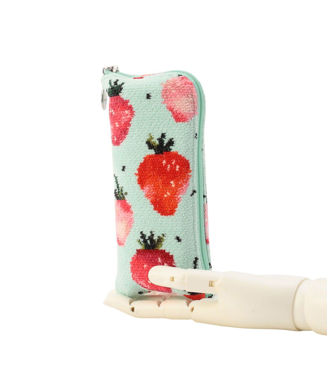 LOVERARY BY FEILER「ストロベリードット　メガネポーチ　L/STD-260093」|ポーチ|