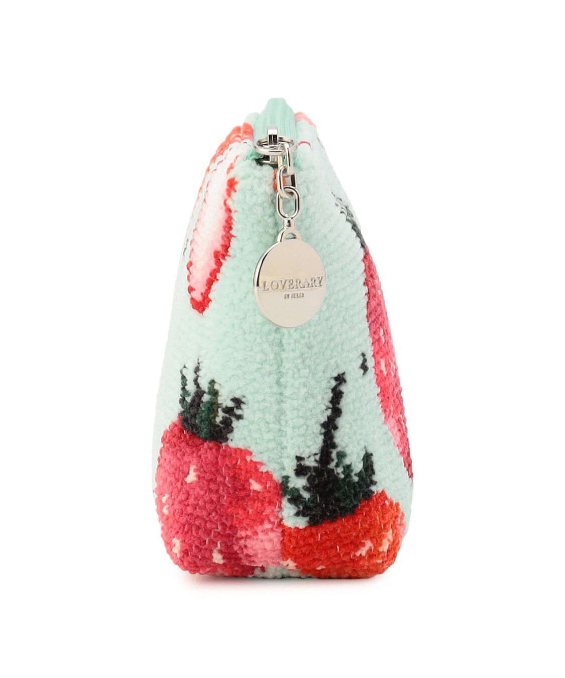 LOVERARY BY FEILER「ストロベリードット　舟型ポーチS　L/STD-260088」|ポーチ|