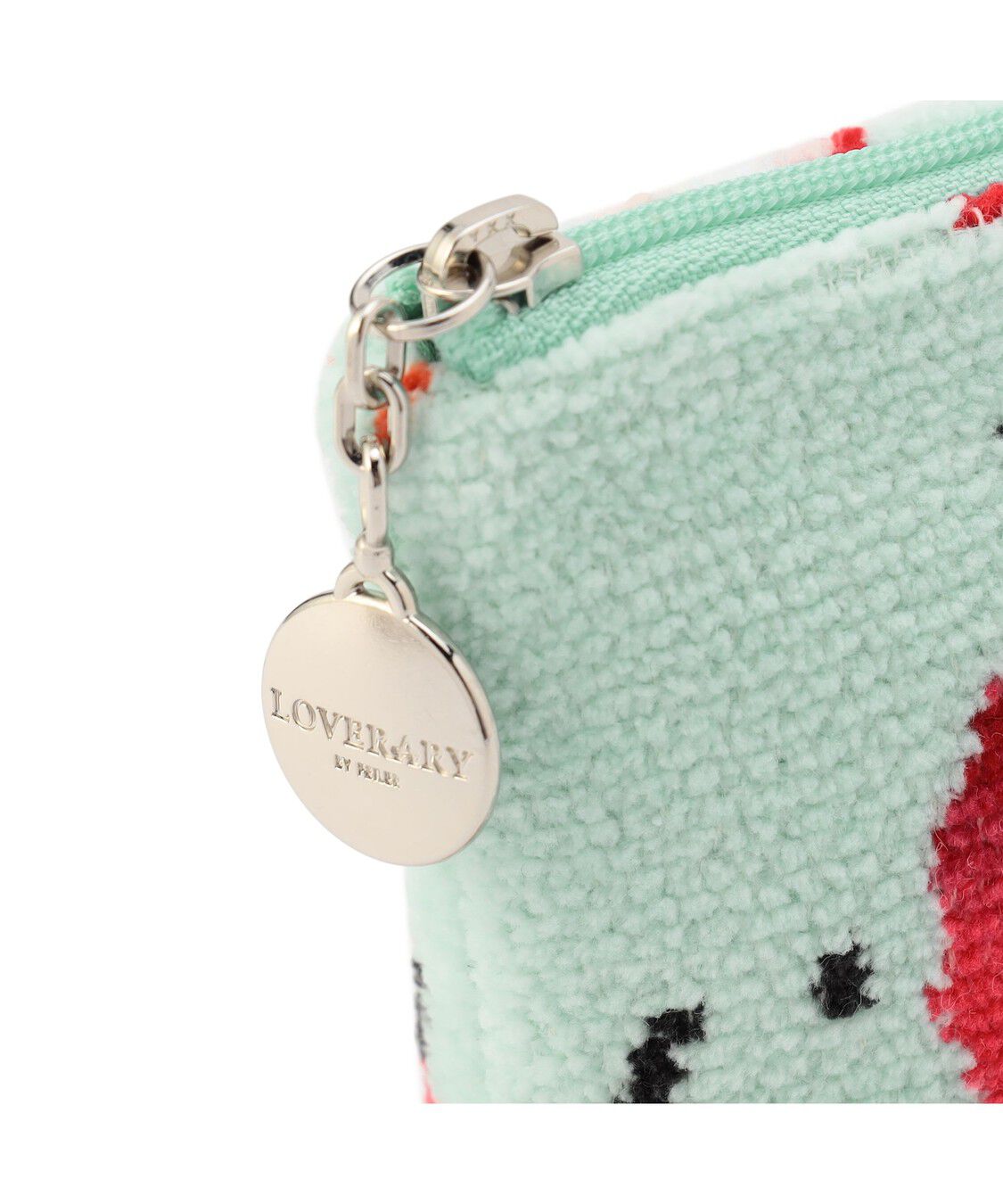 LOVERARY BY FEILER「ストロベリードット　舟型ポーチS　L/STD-260088」|ポーチ|