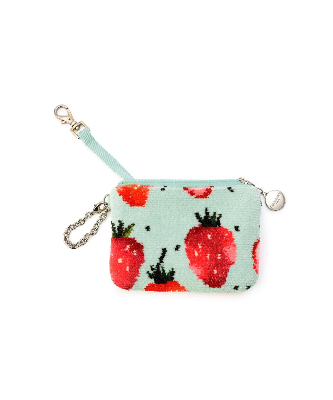 LOVERARY BY FEILER「ストロベリードット　キー＆カードポーチ　L/STD-260089」|キーケース|
