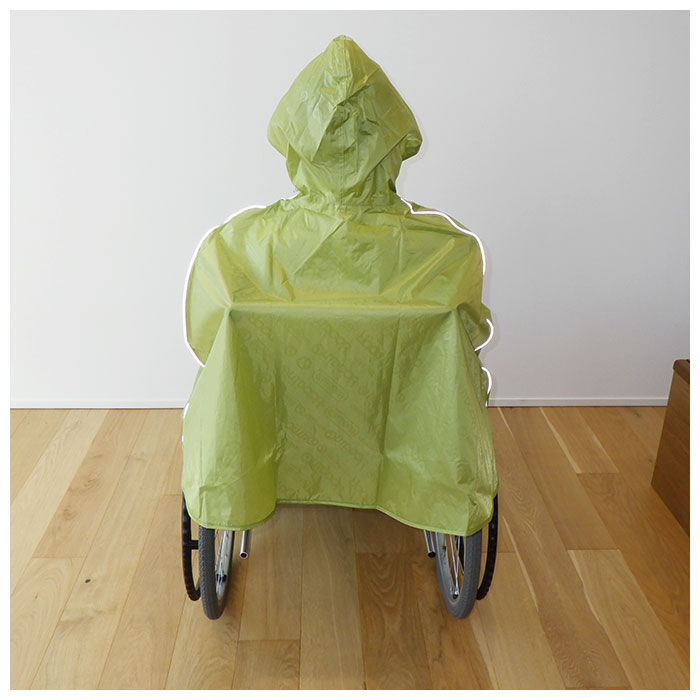 BACKYARD FAMILY「車椅子 レイン ポンチョ 通販 車いす 用 レインコート メンズ レディース 介護 車イス」|レインコート|