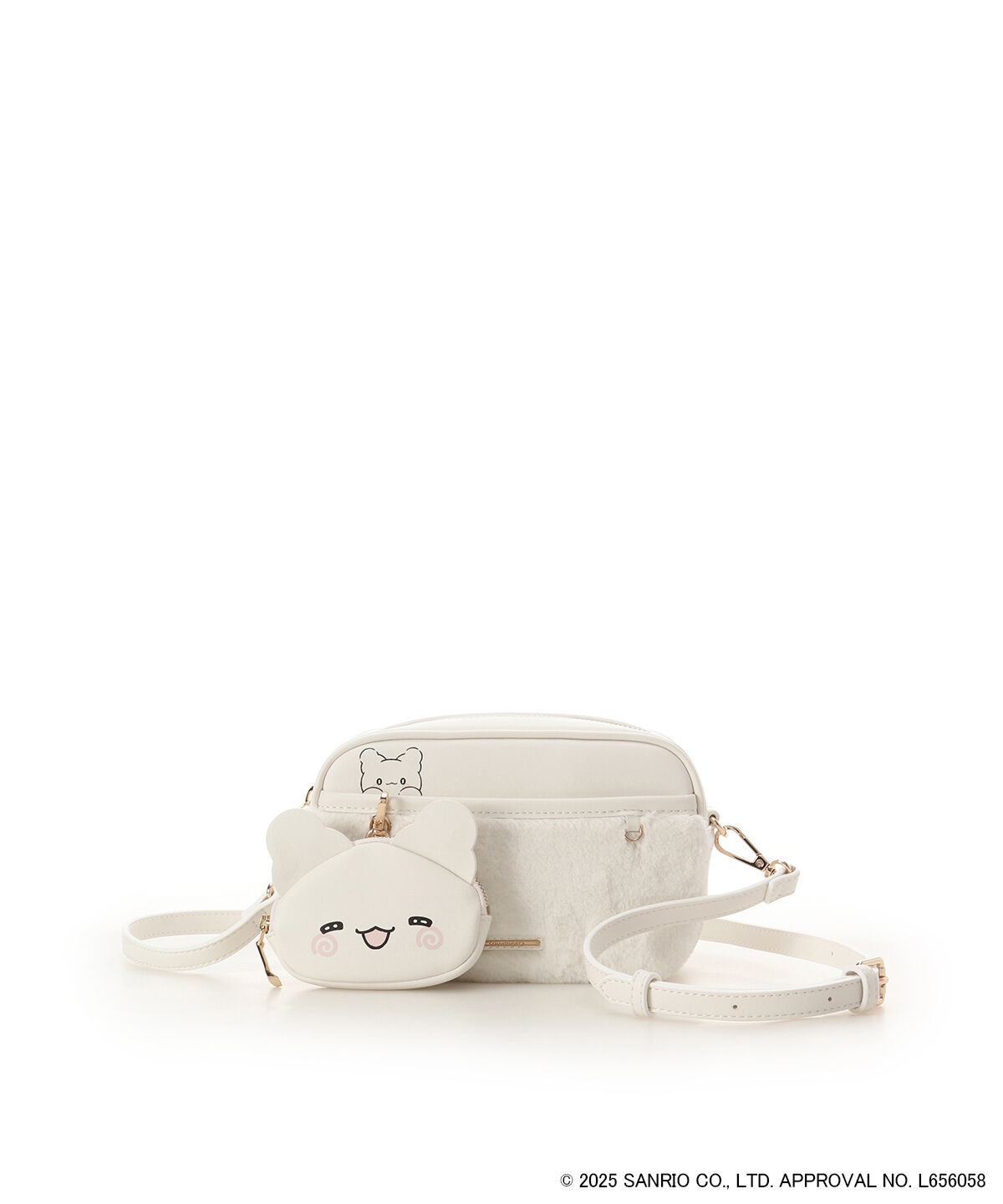 Samantha Vega「「はなまるおばけ」ショルダーバッグ」|ショルダー・メッセンジャー|ホワイト