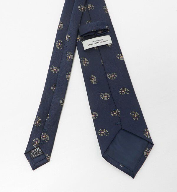 UNITED ARROWS green label relaxing「GLR ポリエステル ウォッシャブル ペイズリー ネクタイ」|ネクタイ・蝶ネクタイ|