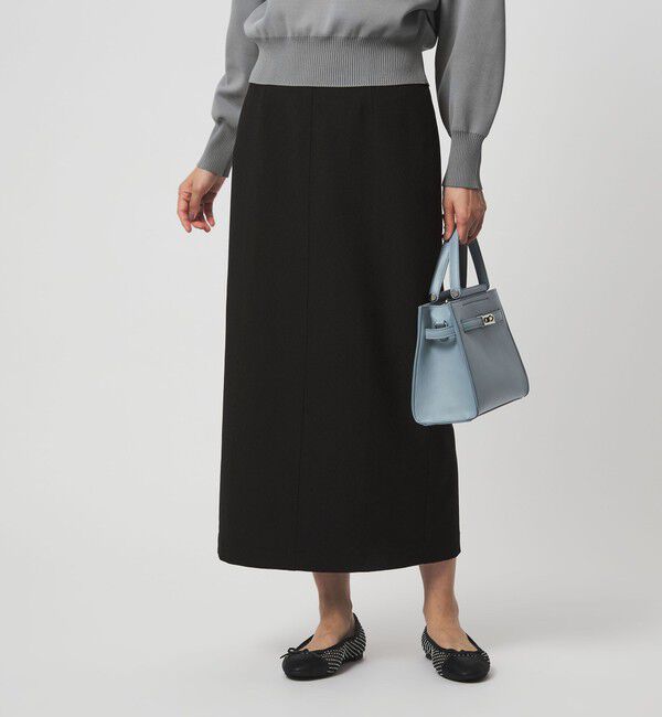 UNITED ARROWS green label relaxing「［size SHORTあり］フルリー タイト スカート」|タイト|BLACK