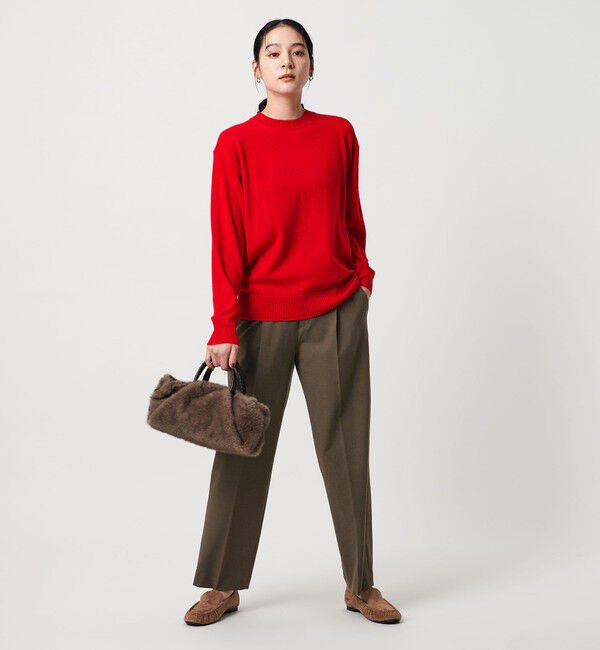 BEAUTY&YOUTH UNITED ARROWS「タックテーパードパンツ ウォッシャブル」|スラックス|