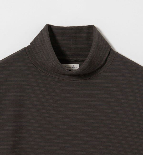 STEVEN ALAN「＜Steven Alan＞ 32 ジャージー タートルネック カットソー NARROW」|Tシャツ・カットソー|