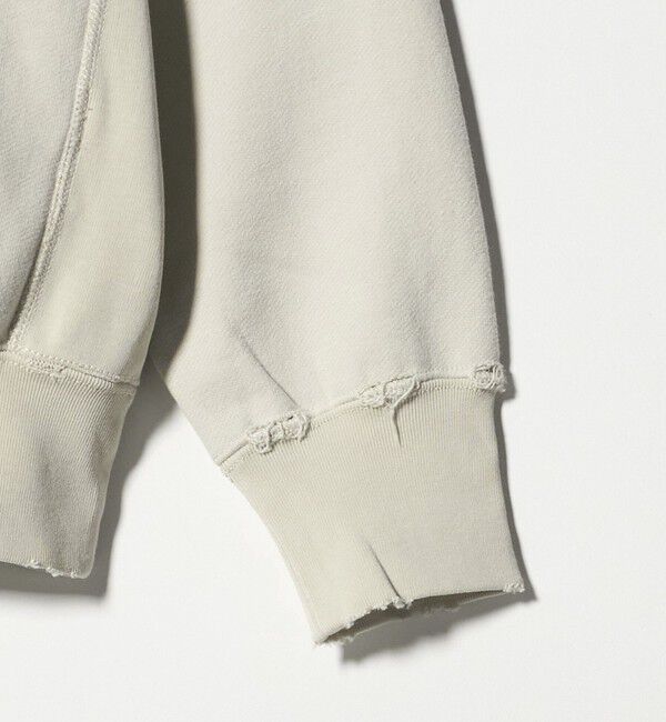 BEAUTY&YOUTH UNITED ARROWS「ピーチスキン ダメージ クルーネック スウェット」|スウェット・ジャージ|