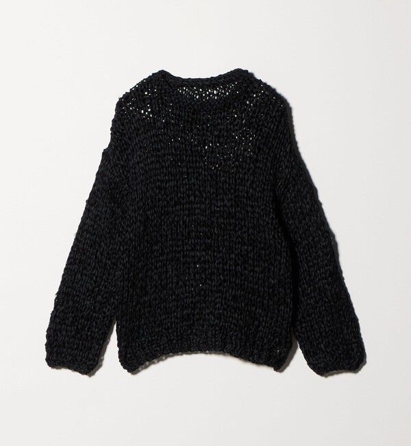 BEAUTY&YOUTH UNITED ARROWS「テープヤーン ローゲージ ニットプルオーバー」|ニット・セーター|