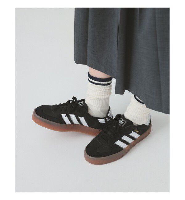 Ray BEAMS 「adidas / SAMBAE」|スニーカー|BLACK