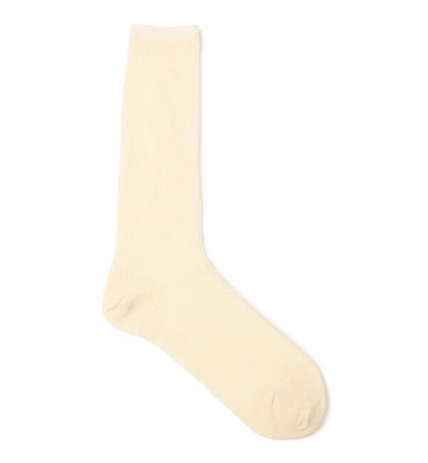 SHIPS for women「Piedi Nudi:針抜き ハイソックス」|ソックス|アイボリー