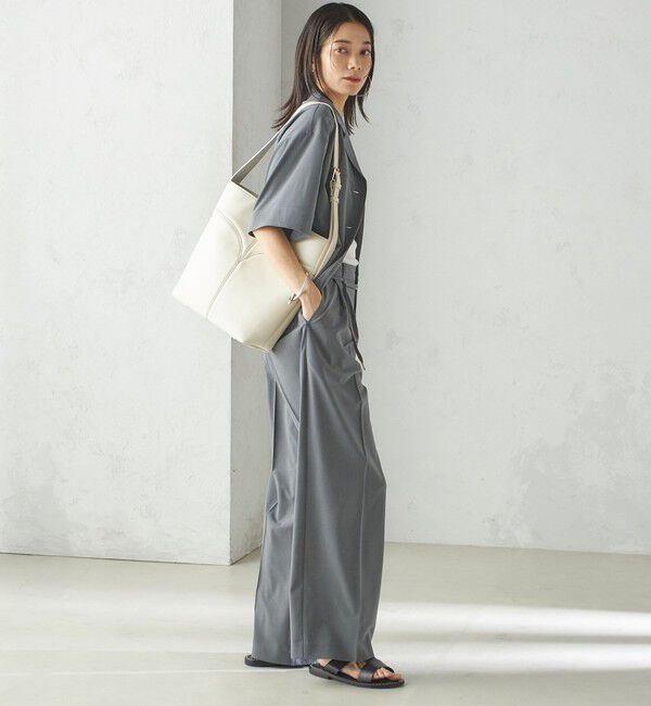 SHIPS for women「〈手洗い可能〉オープン カラー シャツ ジャケット」|シャツ・ブラウス|