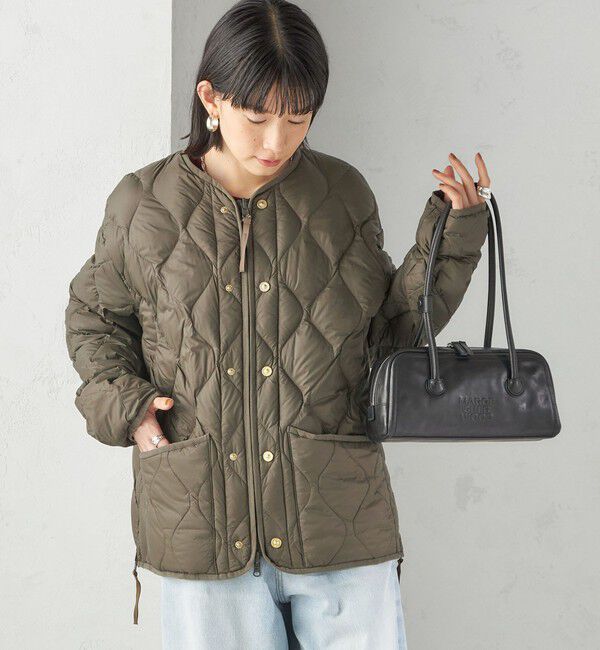 【新品】定価22000円SHIPS ダウン SHIPS別注TAION 手洗い可 WEB限定/SHIPS別注】TAION:〈手洗い可能〉ダウン キルティング