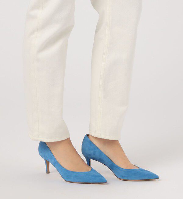 TOMORROWLAND GOODS「FABIO RUSCONI スエードパンプス」|パンプス|