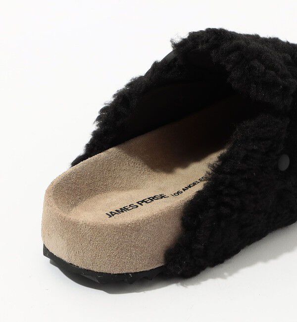 JAMES PERSE「ポリエステルボア クロッグ SWLSH8278」|サンダル|