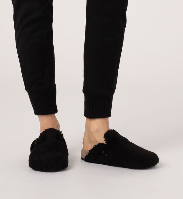 JAMES PERSE「ポリエステルボア クロッグ SWLSH8278」|サンダル|