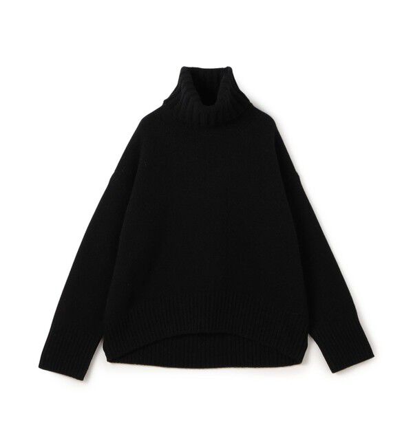 GALERIE VIE「ファインウール タートルネックプルオーバー」|ニット・セーター|19 ブラック