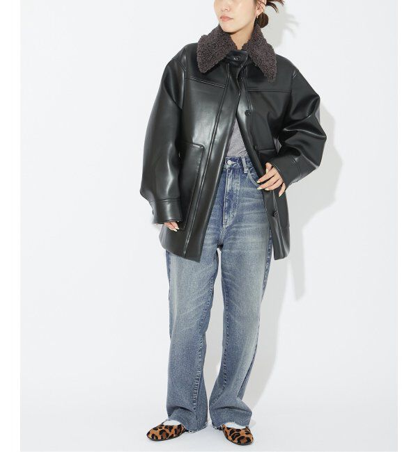  「ルーズストレートデニム」|デニム|