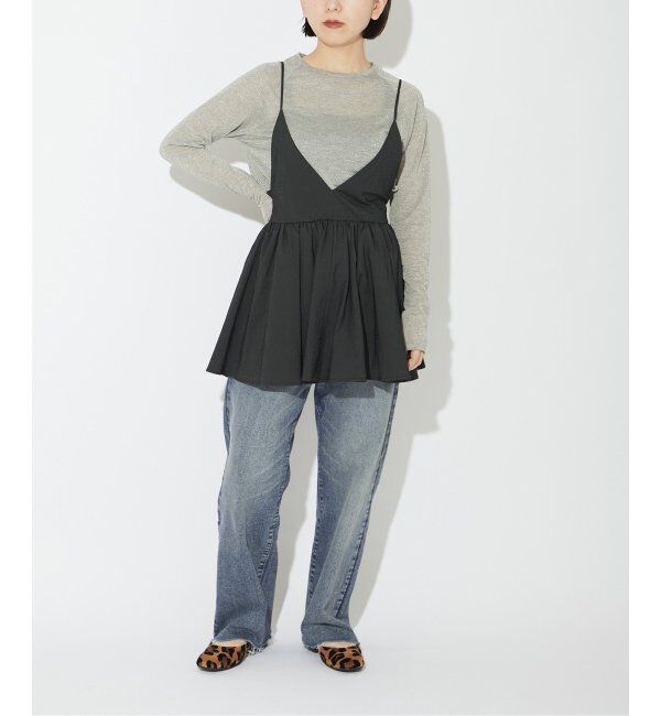  「ルーズストレートデニム」|デニム|