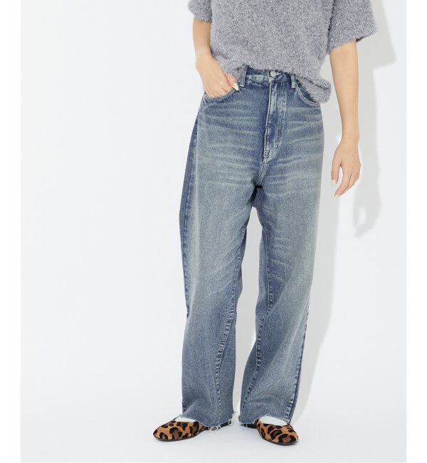  「ルーズストレートデニム」|デニム|