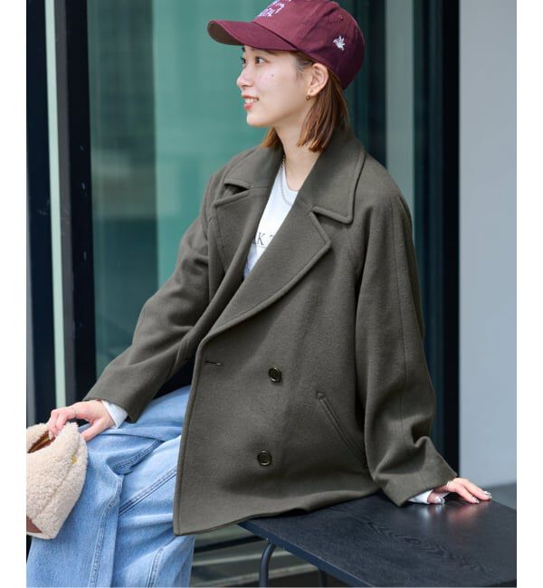 WEB限定》尾州ウールショートPコート（JOURNAL STANDARD relume