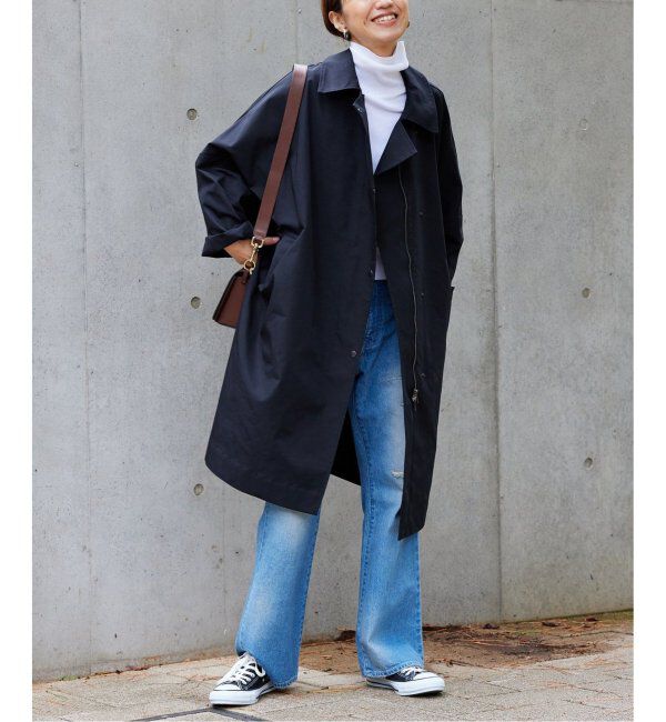 FRAMeWORK「≪追加≫撥水ポンチョトレンチコート 2」|ポンチョ・ケープ|