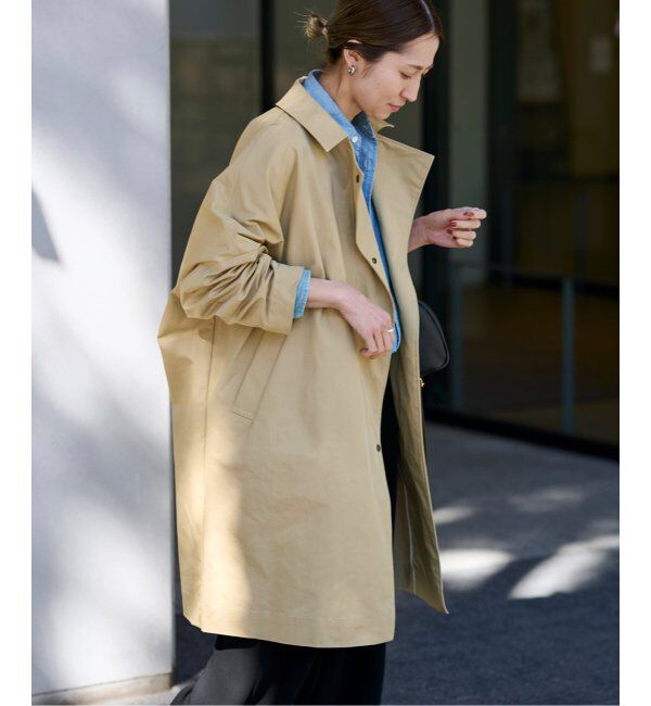 FRAMeWORK「≪追加≫撥水ポンチョトレンチコート 2」|ポンチョ・ケープ|
