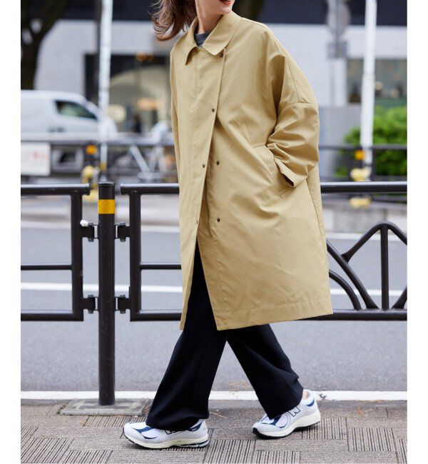 FRAMeWORK「≪追加≫撥水ポンチョトレンチコート 2」|ポンチョ・ケープ|