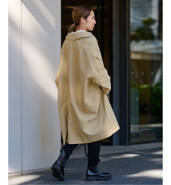 FRAMeWORK「≪追加≫撥水ポンチョトレンチコート 2」|ポンチョ・ケープ|