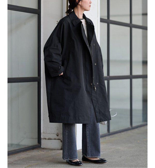 FRAMeWORK「≪追加≫撥水ポンチョトレンチコート 2」|ポンチョ・ケープ|