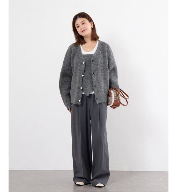 U by SPICK&SPAN「ウールロングニットカーデ」|ニット・セーター|