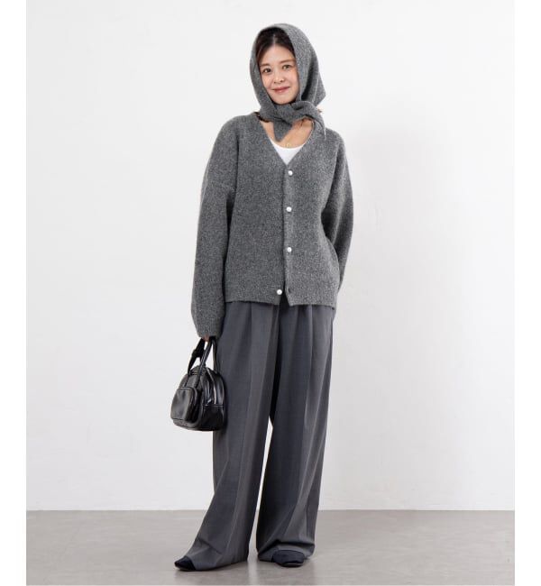 U by SPICK&SPAN「ウールロングニットカーデ」|ニット・セーター|