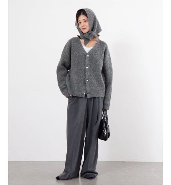 U by SPICK&SPAN「ウールロングニットカーデ」|ニット・セーター|