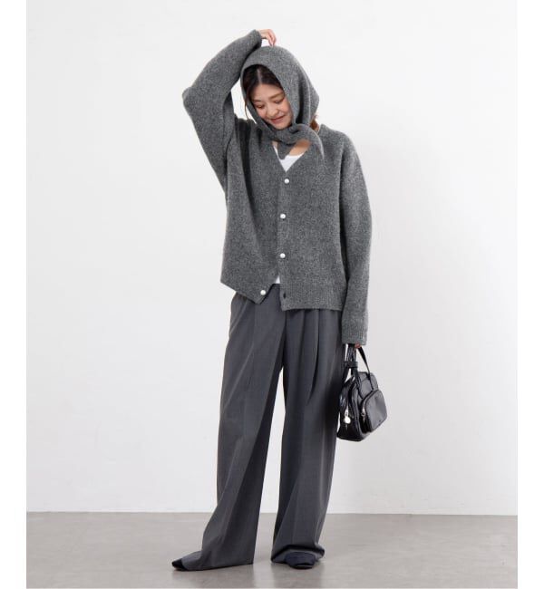 U by SPICK&SPAN「ウールロングニットカーデ」|ニット・セーター|