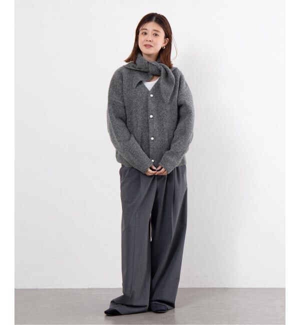 U by SPICK&SPAN「ウールロングニットカーデ」|ニット・セーター|