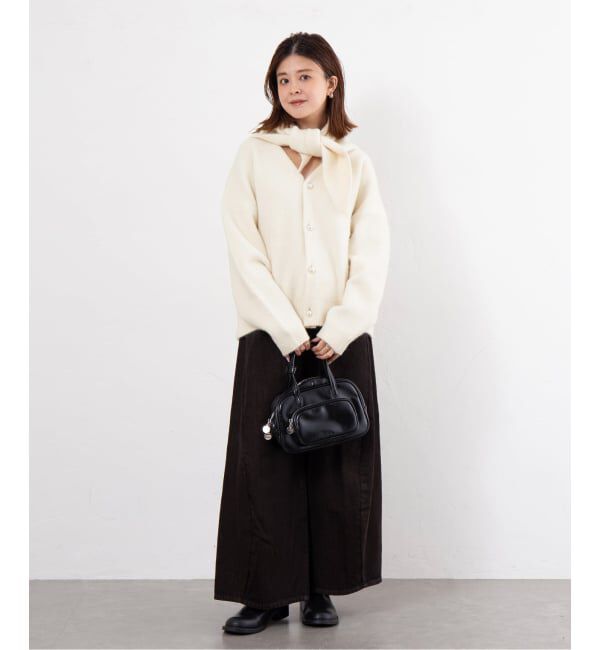 U by SPICK&SPAN「ウールロングニットカーデ」|ニット・セーター|