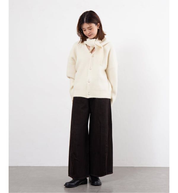 U by SPICK&SPAN「ウールロングニットカーデ」|ニット・セーター|