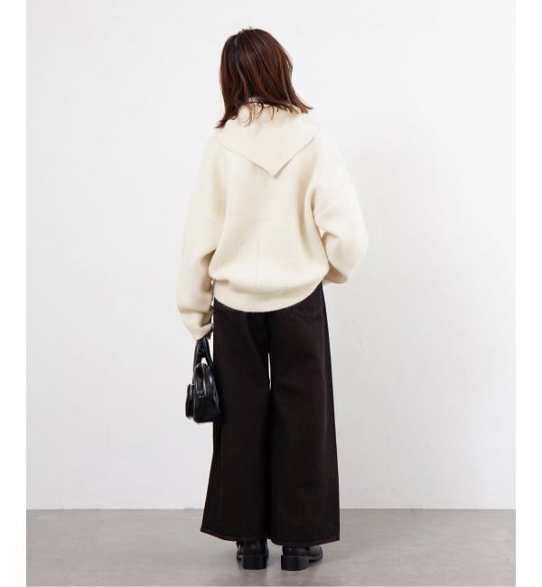 U by SPICK&SPAN「ウールロングニットカーデ」|ニット・セーター|