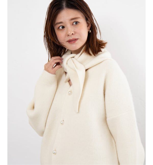 U by SPICK&SPAN「ウールロングニットカーデ」|ニット・セーター|