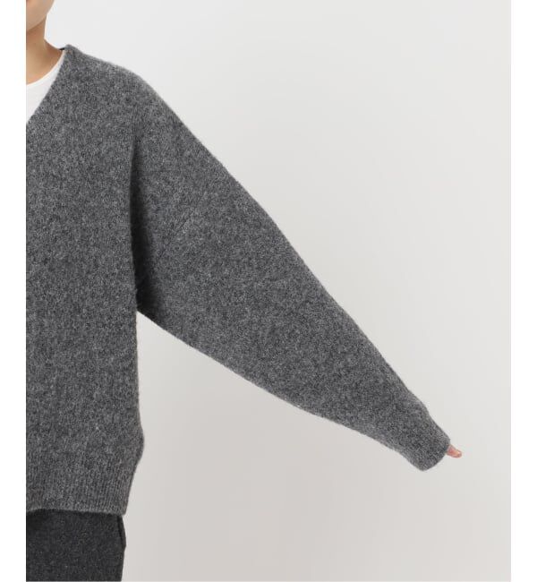 U by SPICK&SPAN「ウールロングニットカーデ」|ニット・セーター|