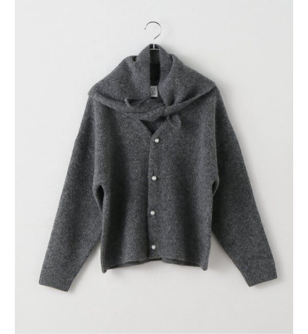 U by SPICK&SPAN「ウールロングニットカーデ」|ニット・セーター|