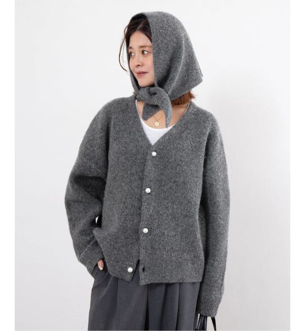 U by SPICK&SPAN「ウールロングニットカーデ」|ニット・セーター|